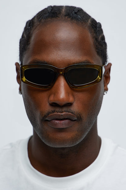 Around The Corner Sunglasses - Olive