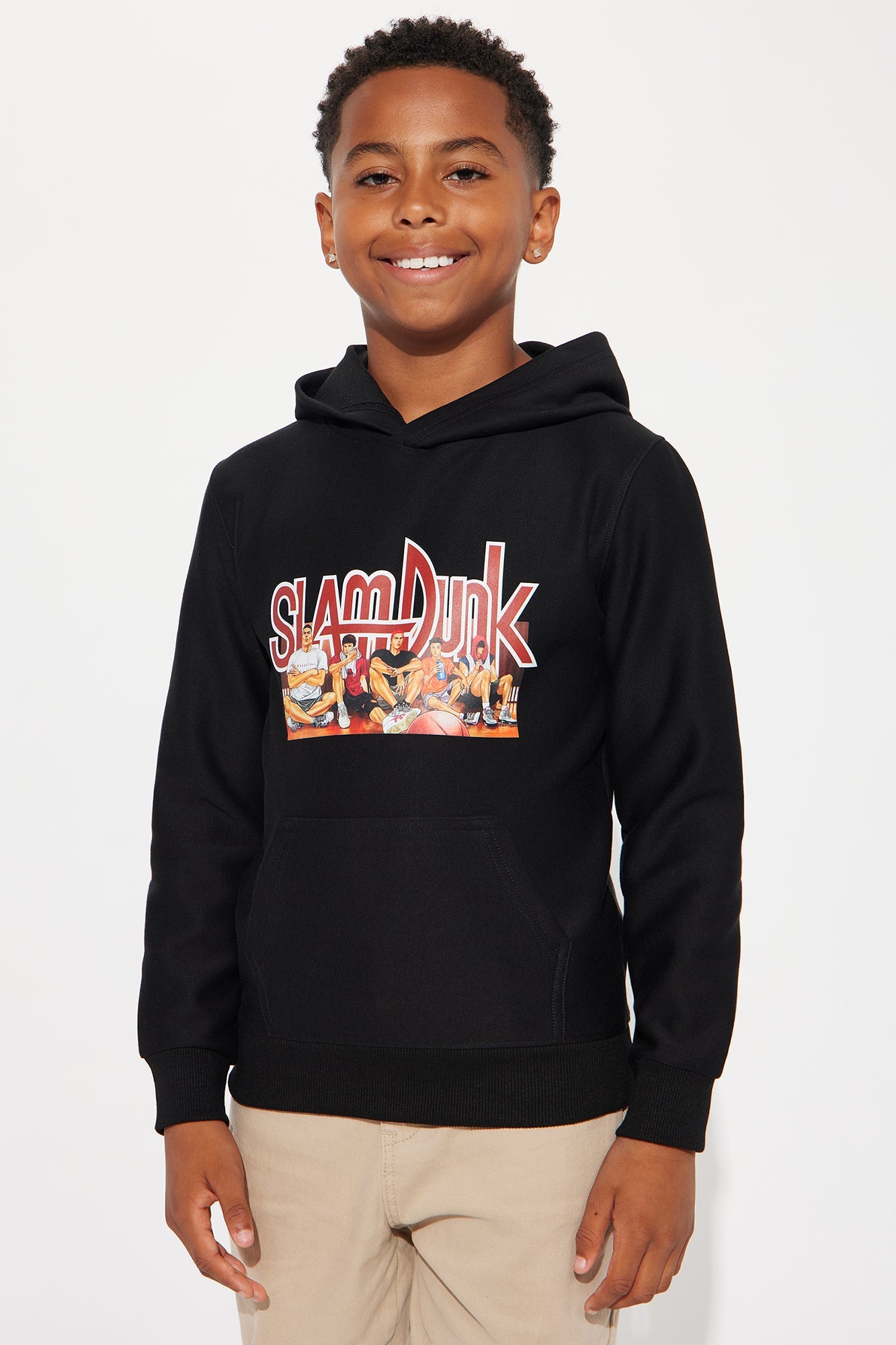 Mini Slam Dunk Hoodie - Black
