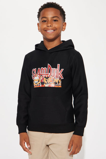 Mini Slam Dunk Hoodie - Black