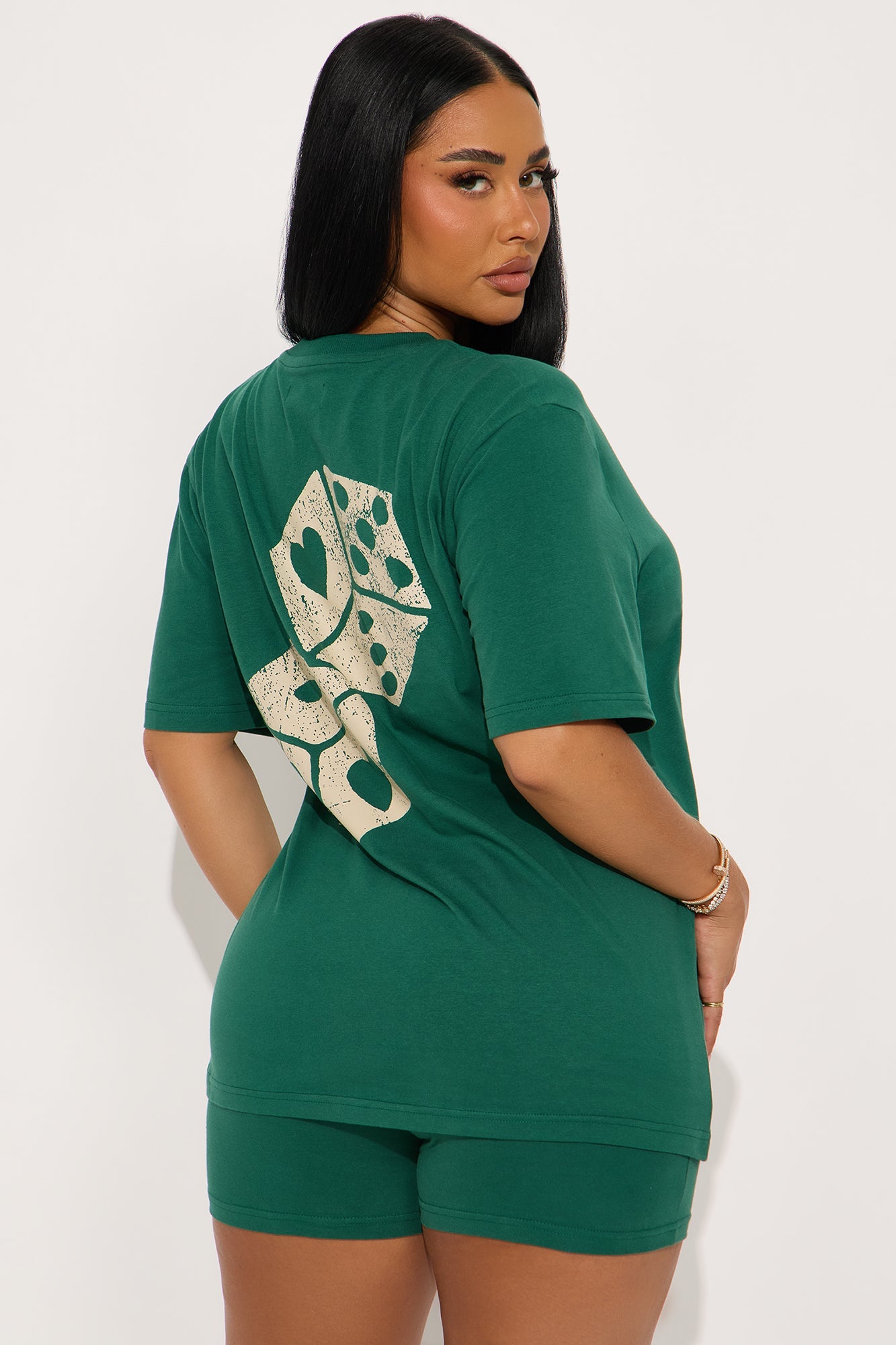 Feeling Lucky Short Set - Hunter