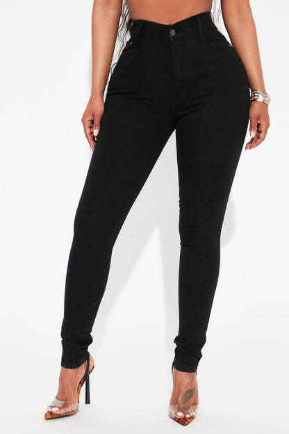 Coraline High Rise Jeans - Black