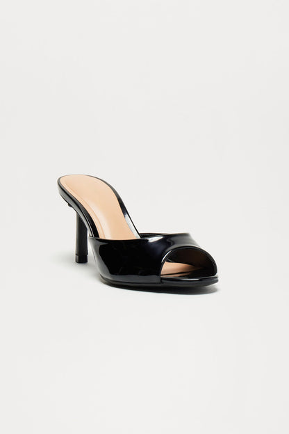 Willow Kitten Heels - Black