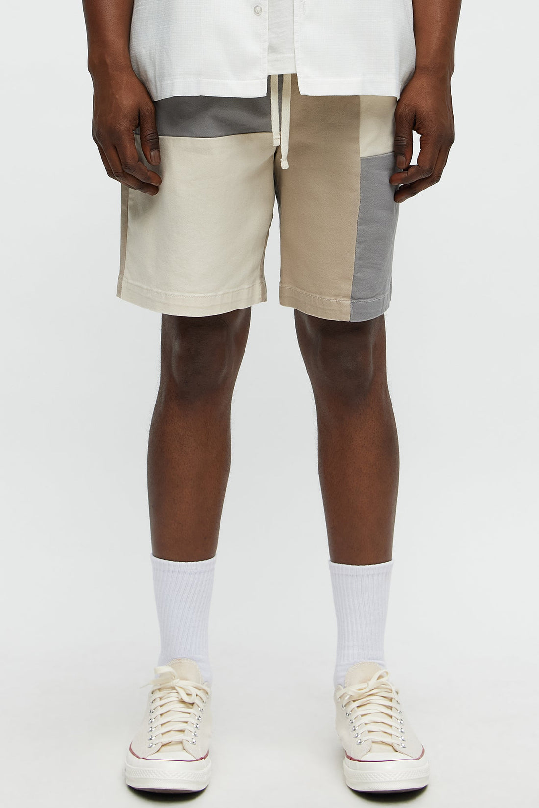 Blocked Again Shorts - Grey/combo