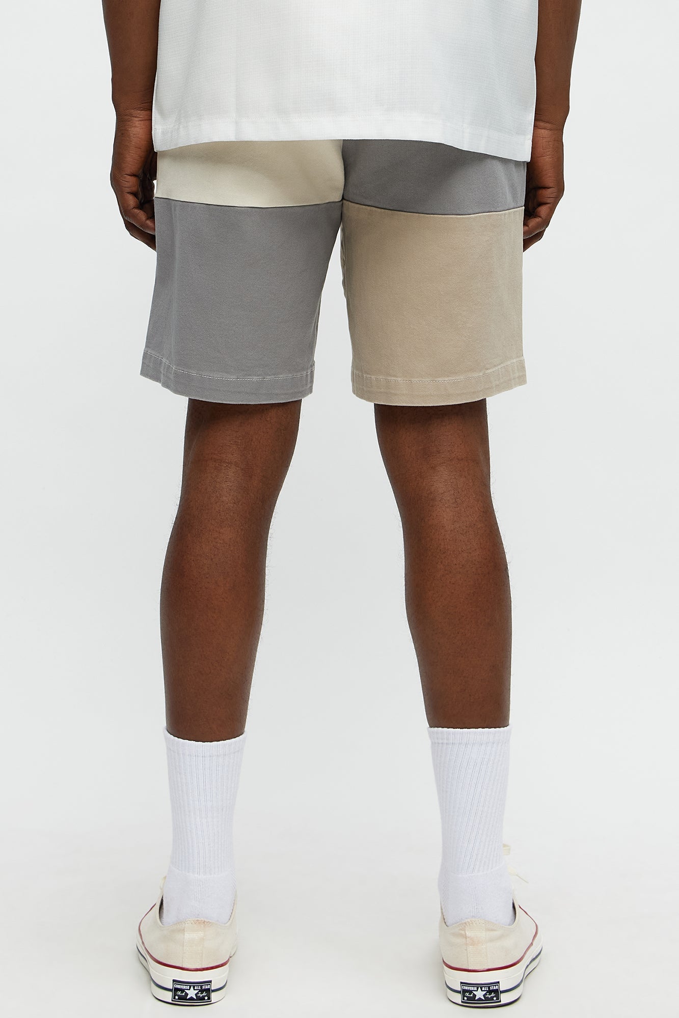 Blocked Again Shorts - Grey/combo