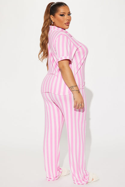 Sleepy Dreams PJ Pant Set - Pink
