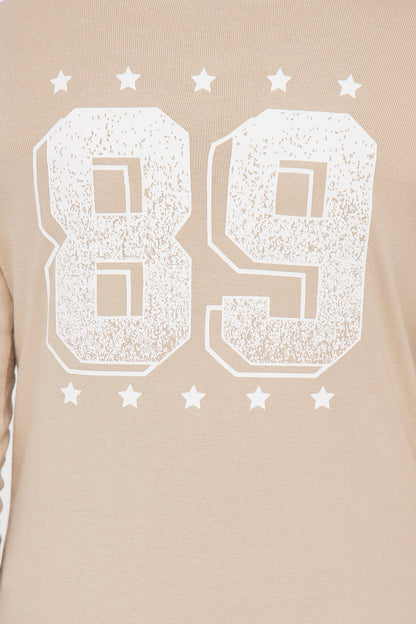 Mini Los Angeles 89 Long Sleeve Tee - Taupe