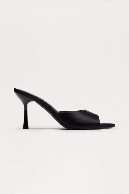 Just Over You Mules - Black/Black