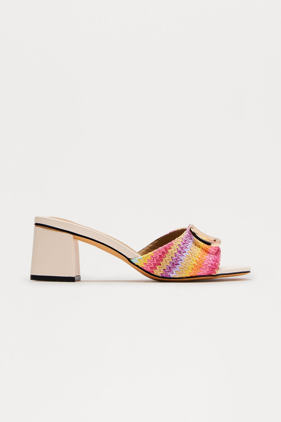 Regis Crochet Mules - Pink