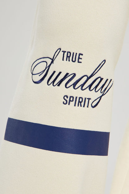 True Sunday Spirit Fleece Pant Set - Cream