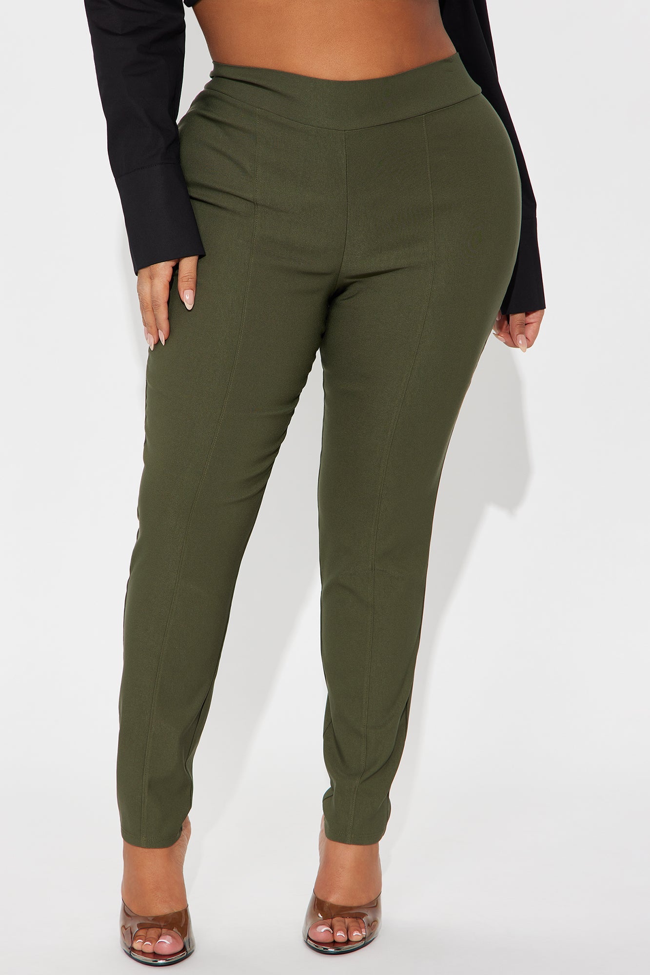 No Comparison Millennium Skinny Pant - Olive