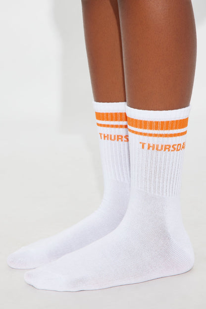 Mini Weekdays 5 Pack Socks - White/combo