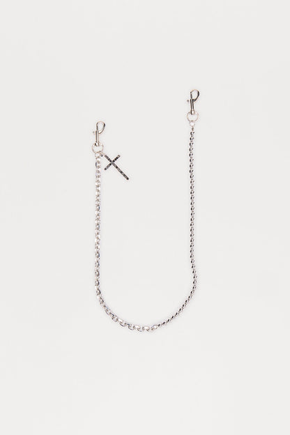 Sacred Steel Pant Chain - Silver
