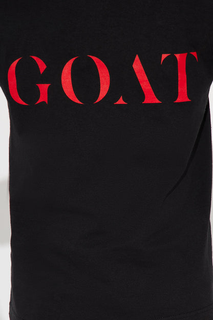 Mini The GOAT Short Sleeve Tee - Black