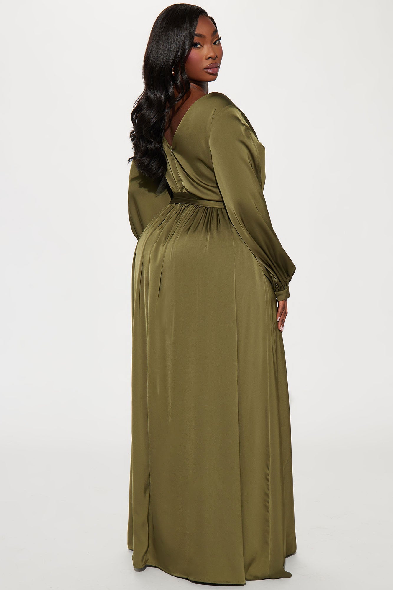 Belle Maxi Dress - Olive
