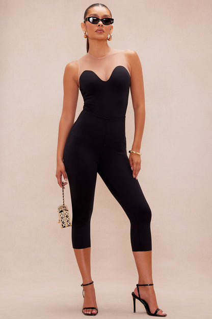 Kendra Capri Legging - Black