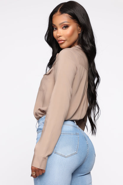 You Better Work Shirt II - Mocha