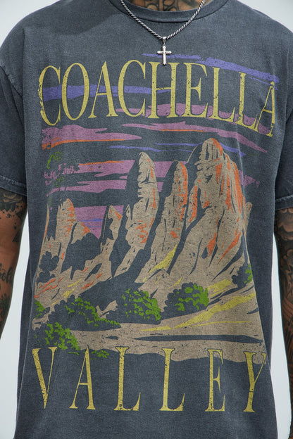 Coachella Valley Short Sleeve Tee - Charcoal