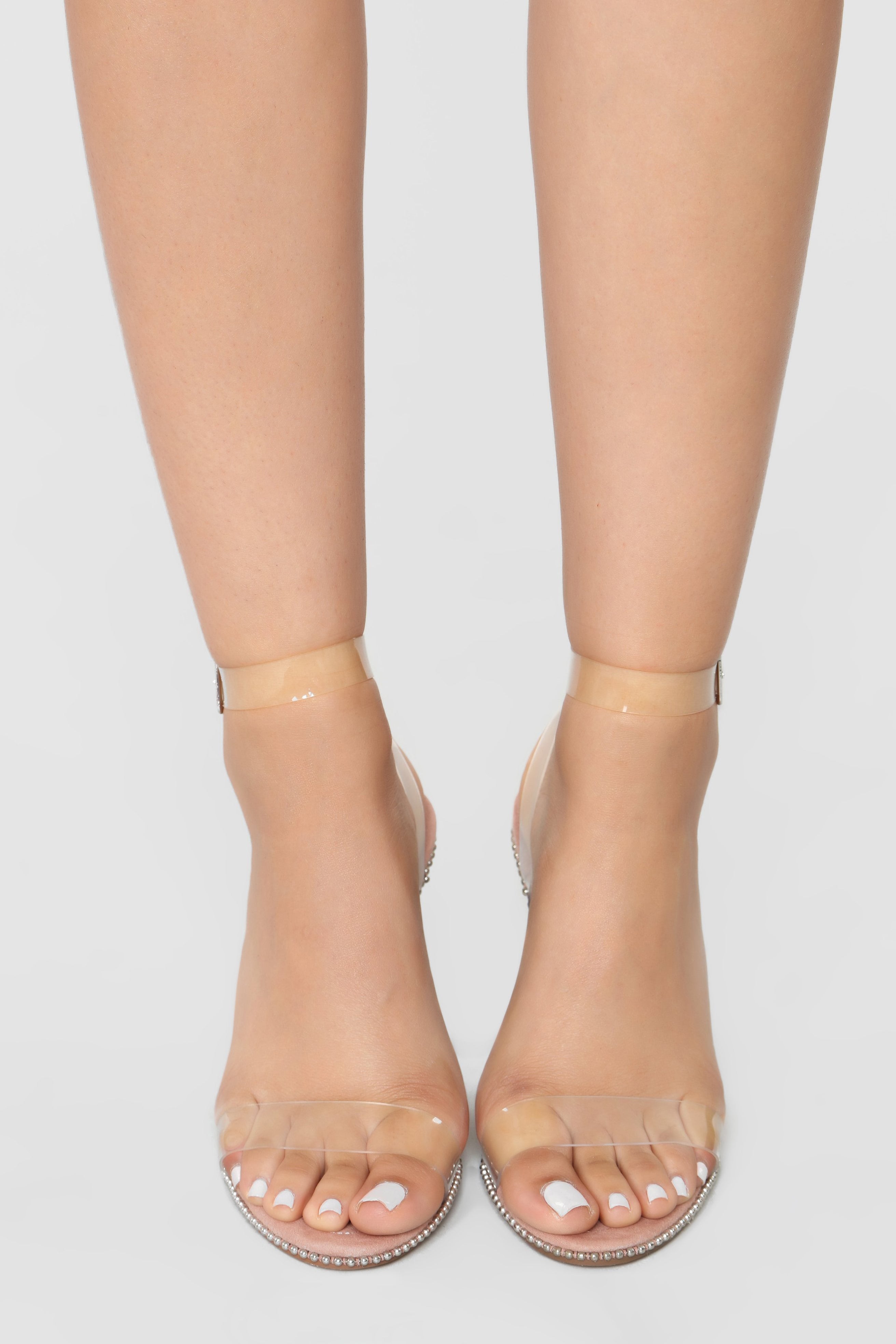 Clink Clink Heels - Nude
