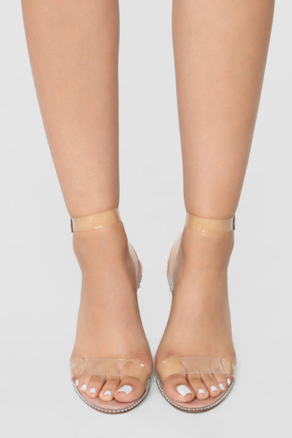 Clink Clink Heels - Nude