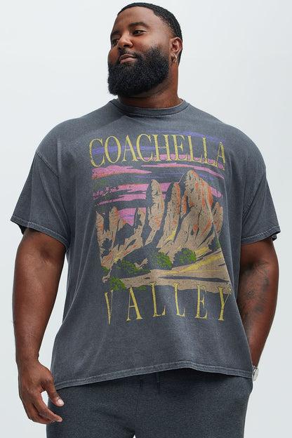 Coachella Valley Short Sleeve Tee - Charcoal