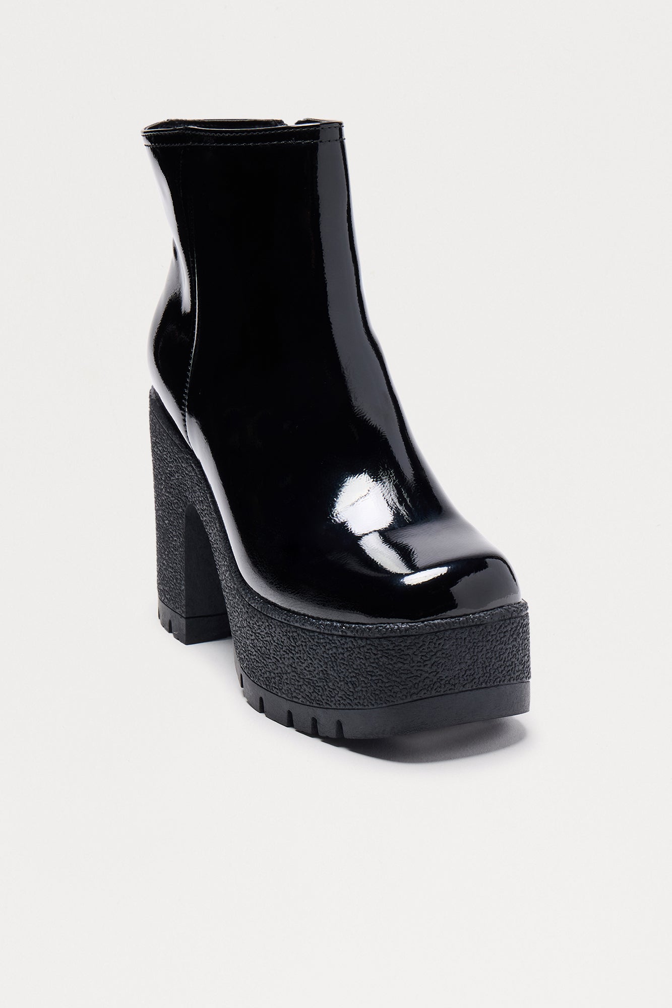 Mylah Platform Booties - Black