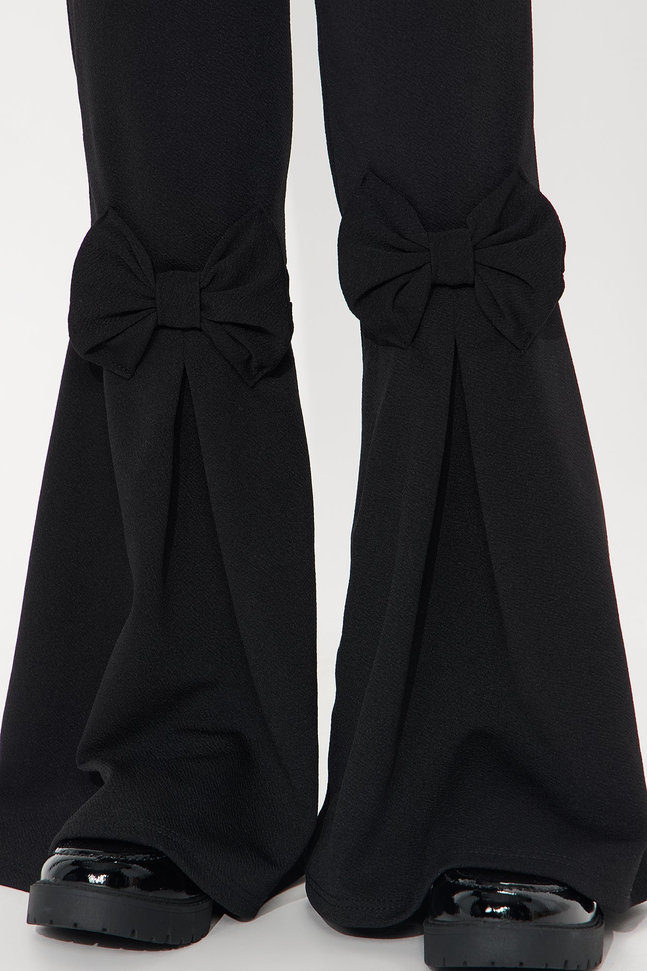 Mini Full Of Love Pant Set - Black/White