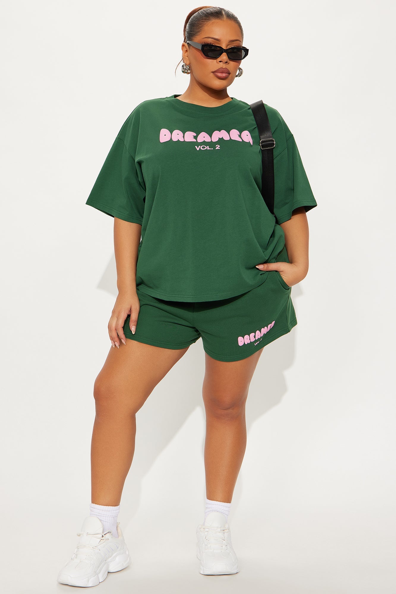 City Of Dreamers Short Set - Hunter