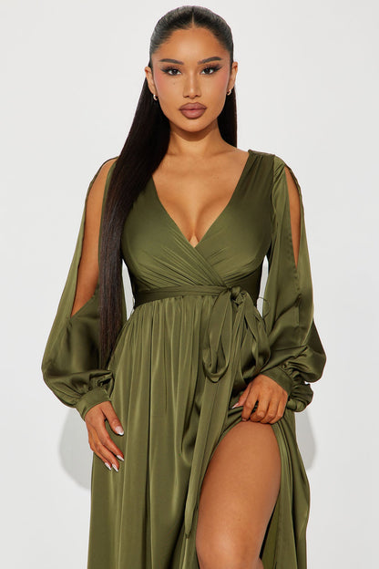 Belle Maxi Dress - Olive