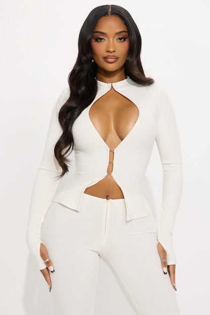 Samira Snatched Pant Set - Off White