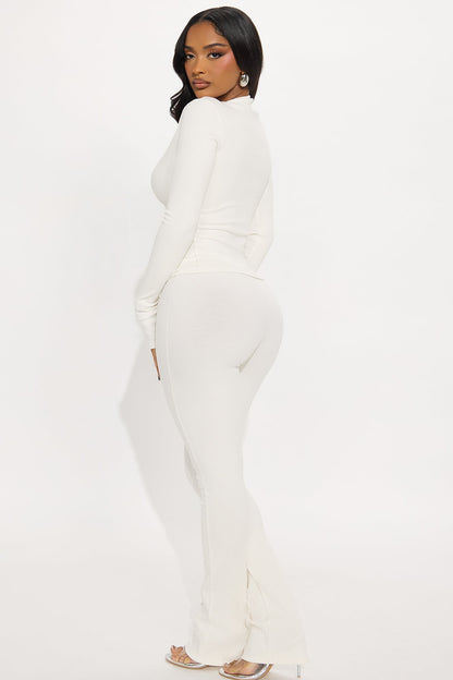 Samira Snatched Pant Set - Off White