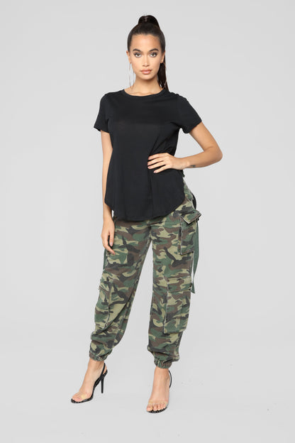 Laid Back Tee - Black