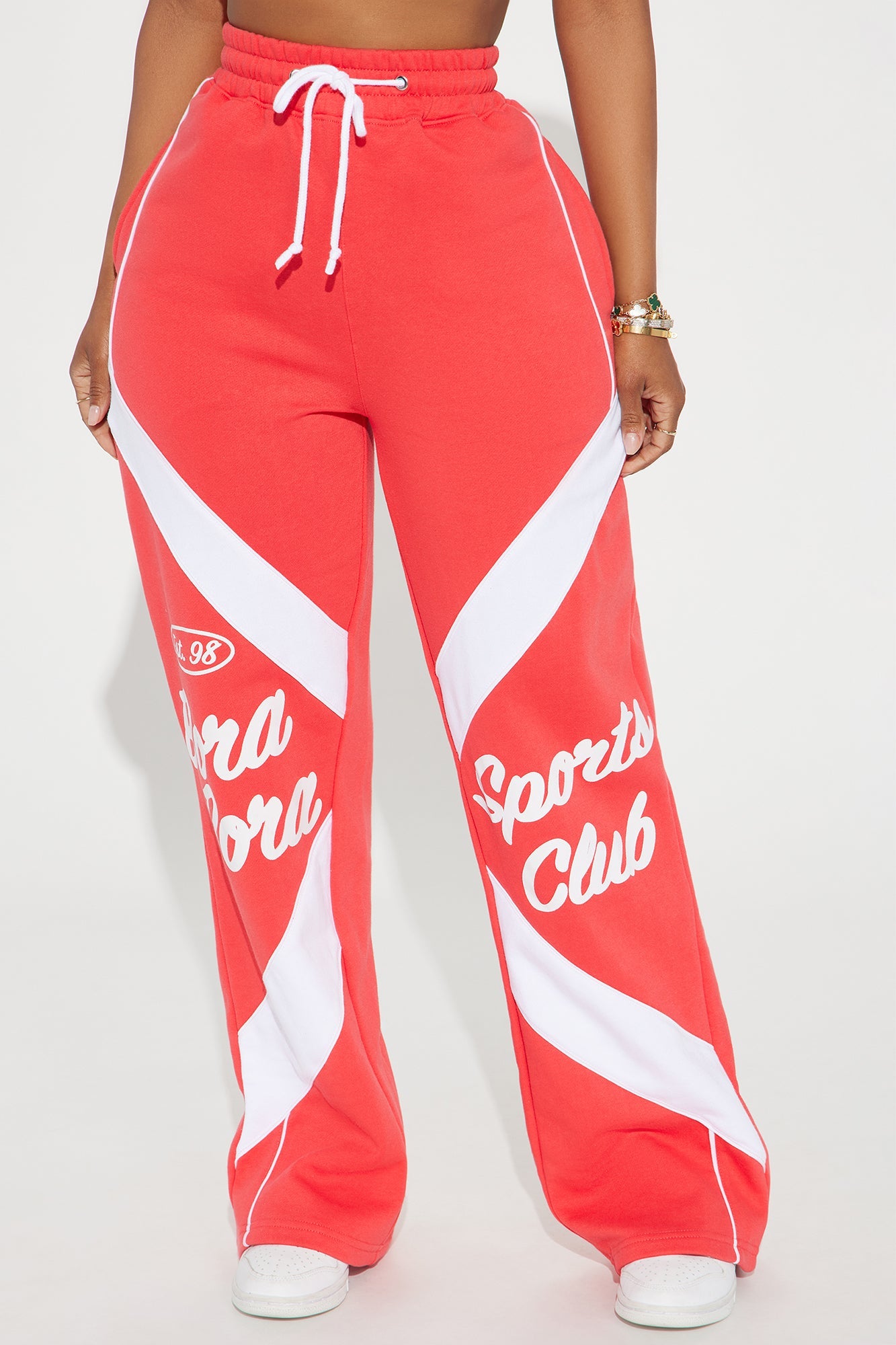 Bora Bora Sports Club Sweatpants - Red