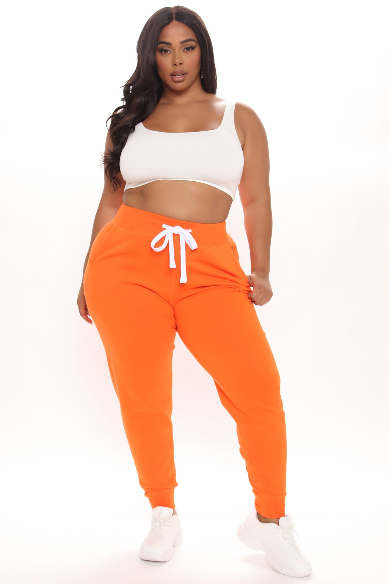 Relaxed Vibe Joggers - Orange