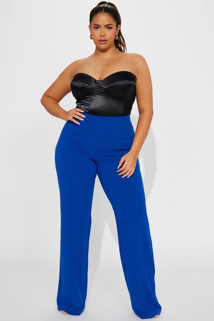 Tall Victoria High Waisted Dress Pants - Royal