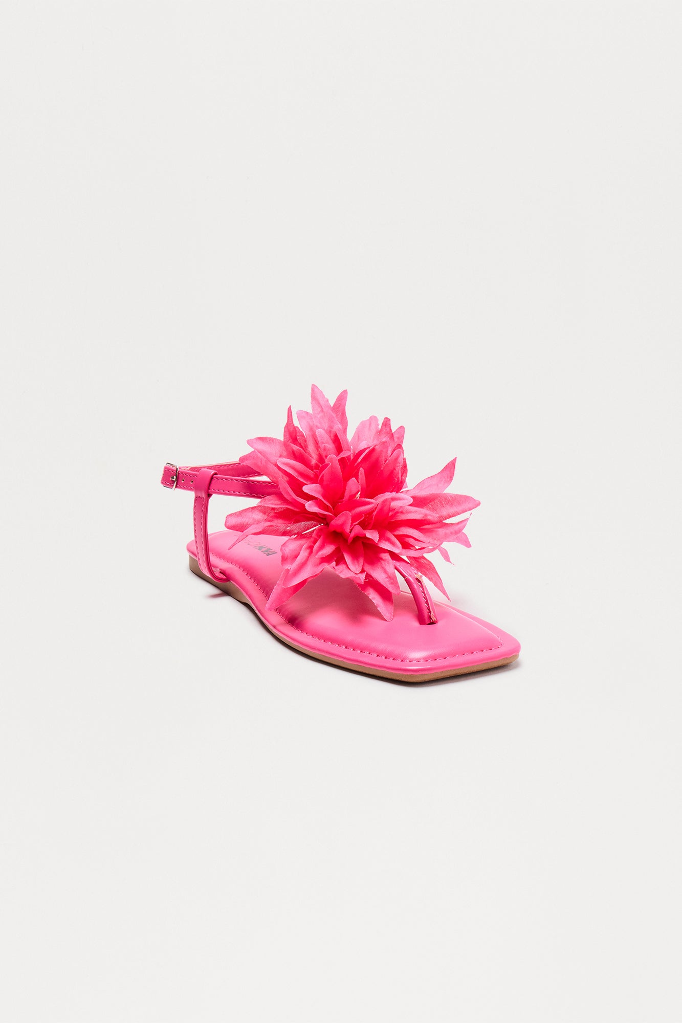 Joyful Flower Slingback Sandals - Pink