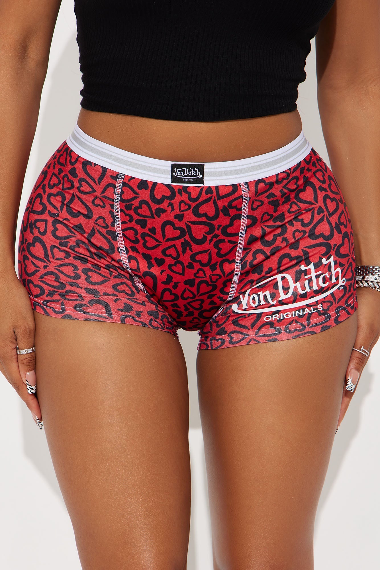 Von Dutch Boxer Brief - Red/Black