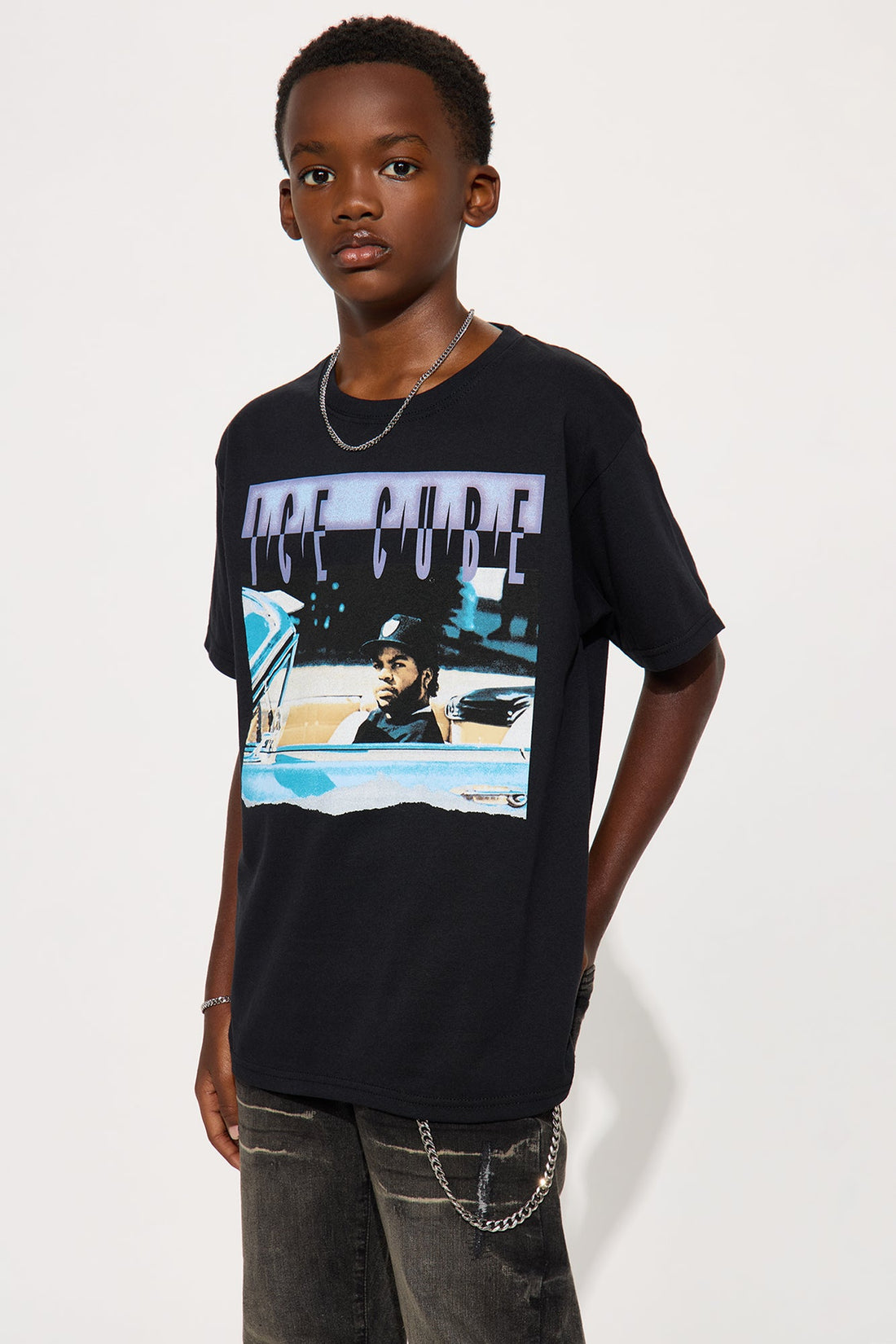 Mini Ice Cube It Was A Good Day Short Sleeve Tee - Black