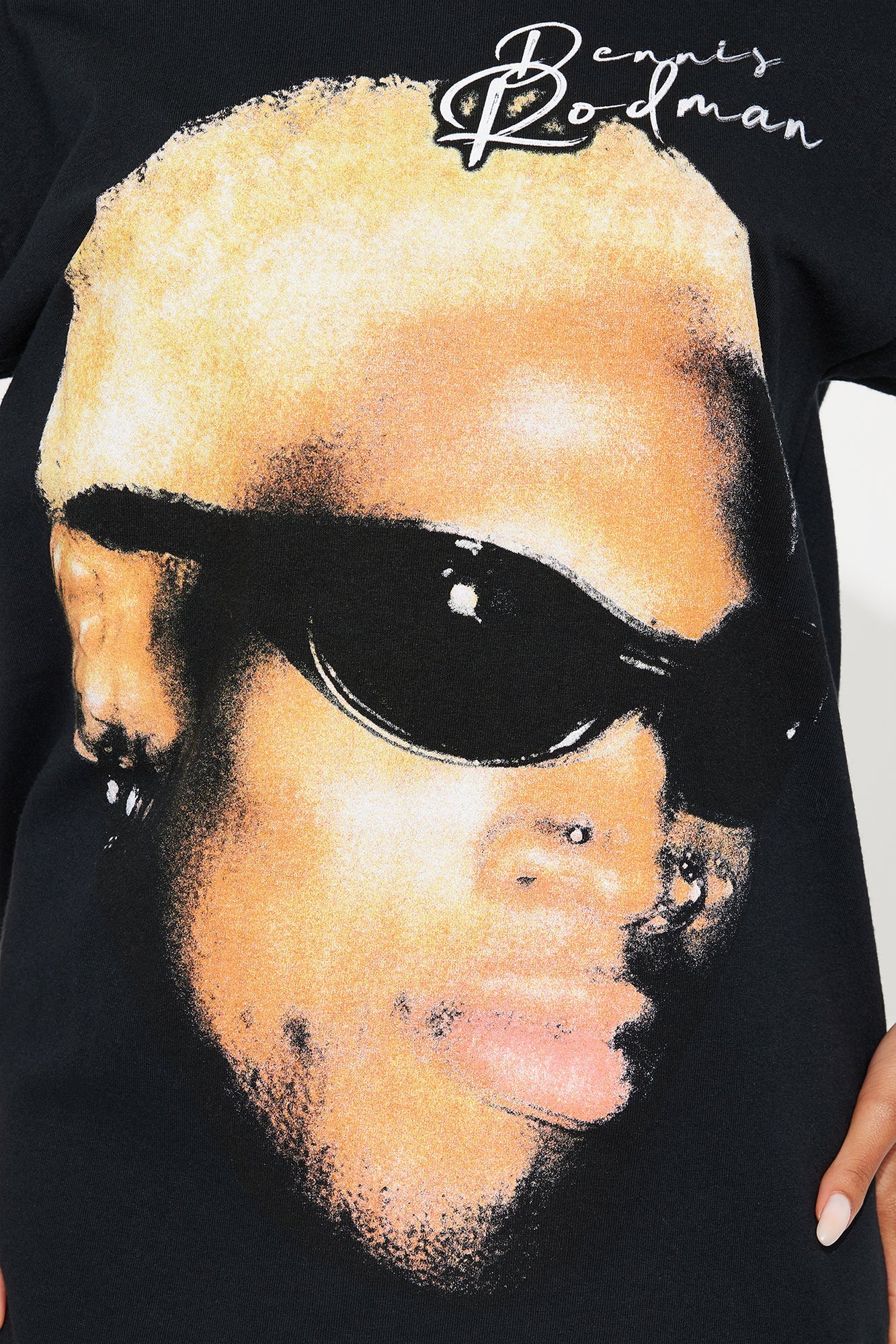 Dennis Rodman Jumbo Shades Tee - Black