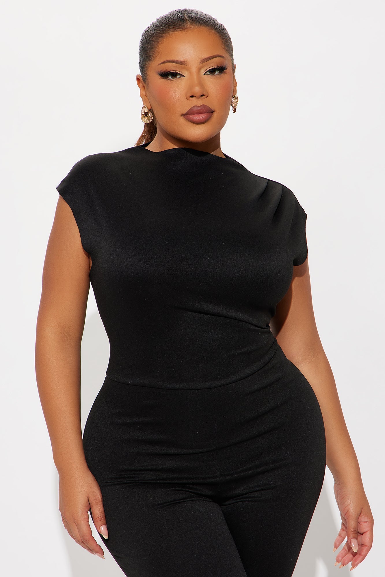 Bad Intentions Capri Jumpsuit - Black