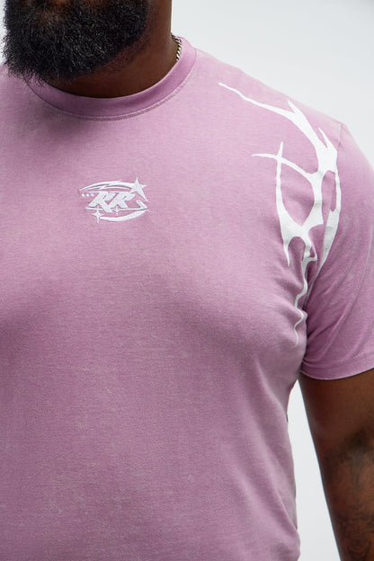 Royalty Rule Short Sleeve Tee - Purple