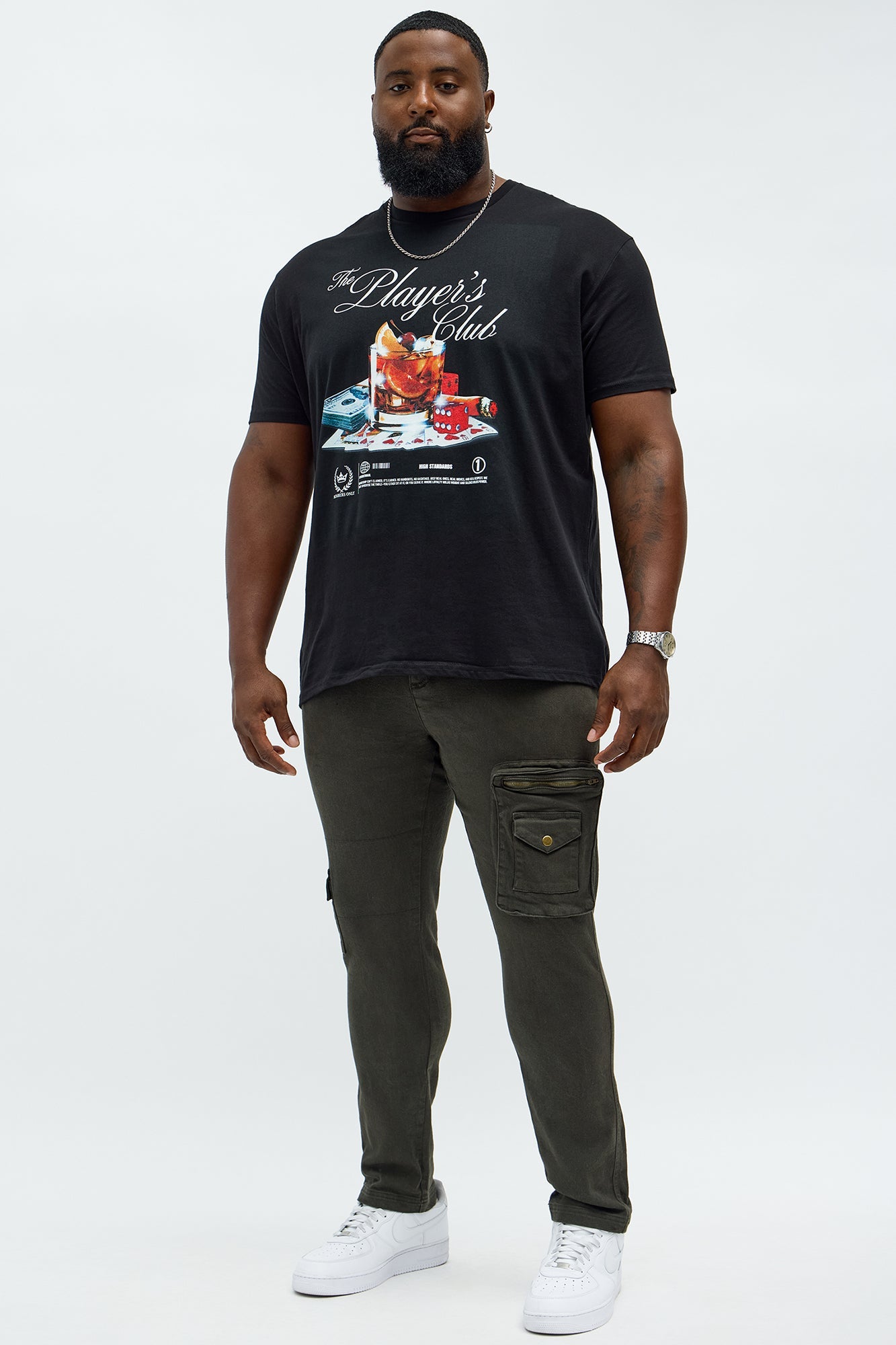 The Players Club Essentials Short Sleeve Tee - Black