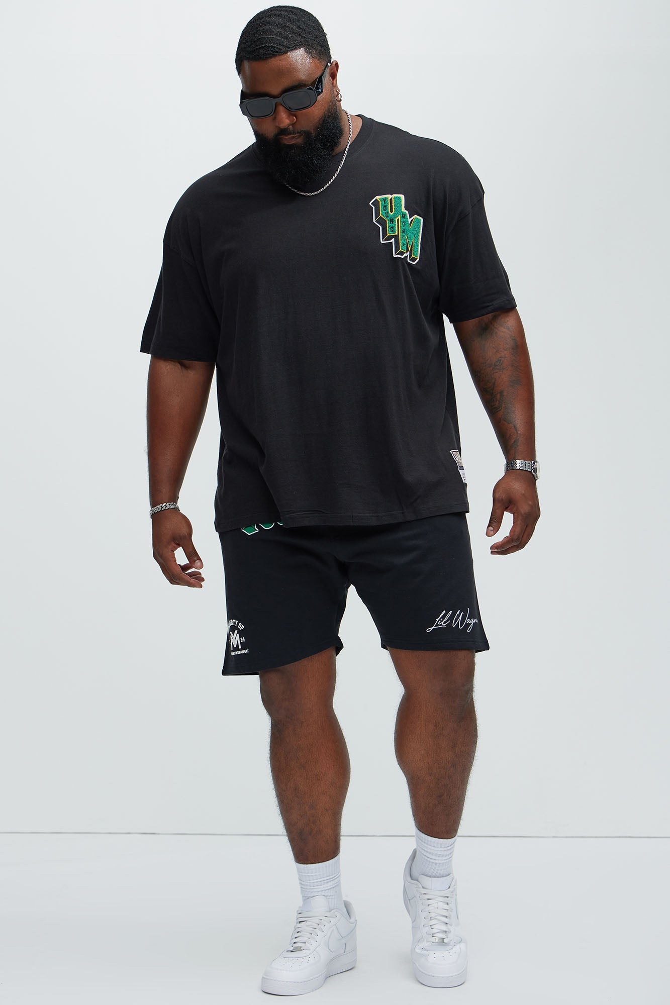 Lil Wayne Young Money Co. Sweatshorts - Black