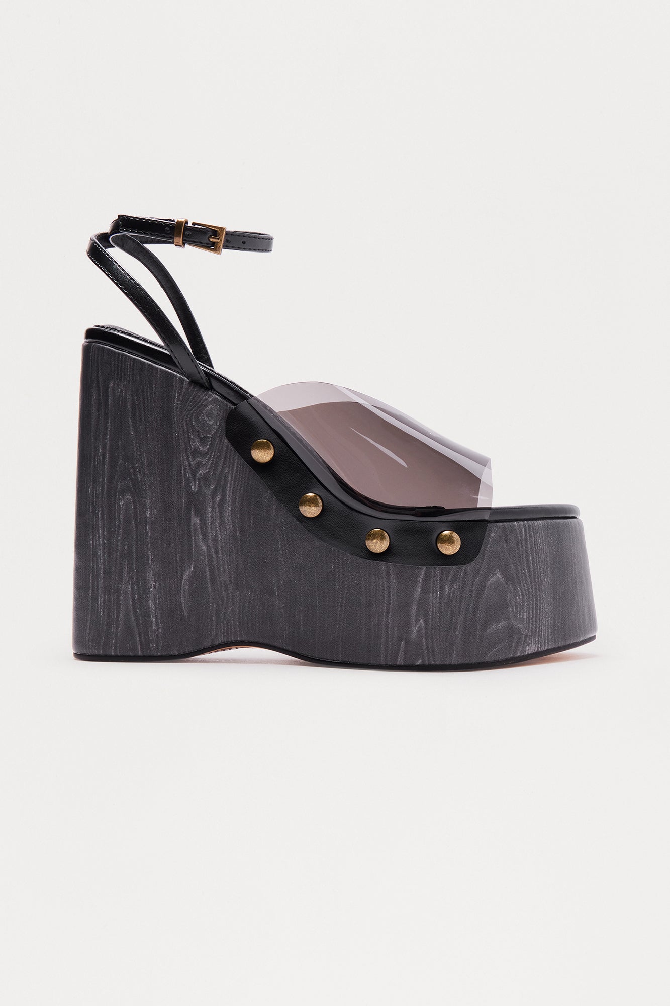Side Effect Platform Wedges - Black