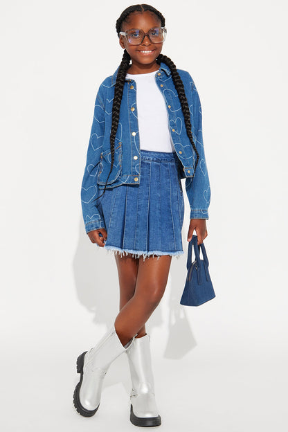Mini Every Reason To Love Denim Jacket - Medium Wash