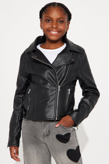Mini Never Average Moto Jacket - Black