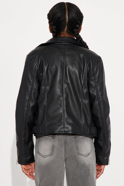 Mini Never Average Moto Jacket - Black