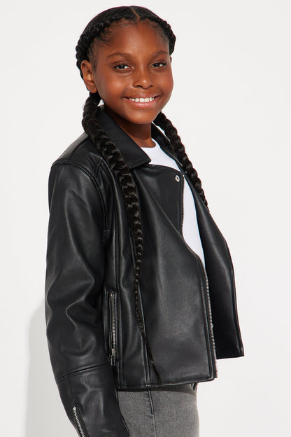 Mini Never Average Moto Jacket - Black