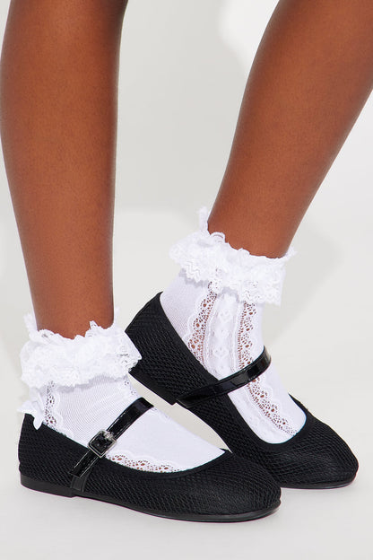 Mini Taryn Flats - Black