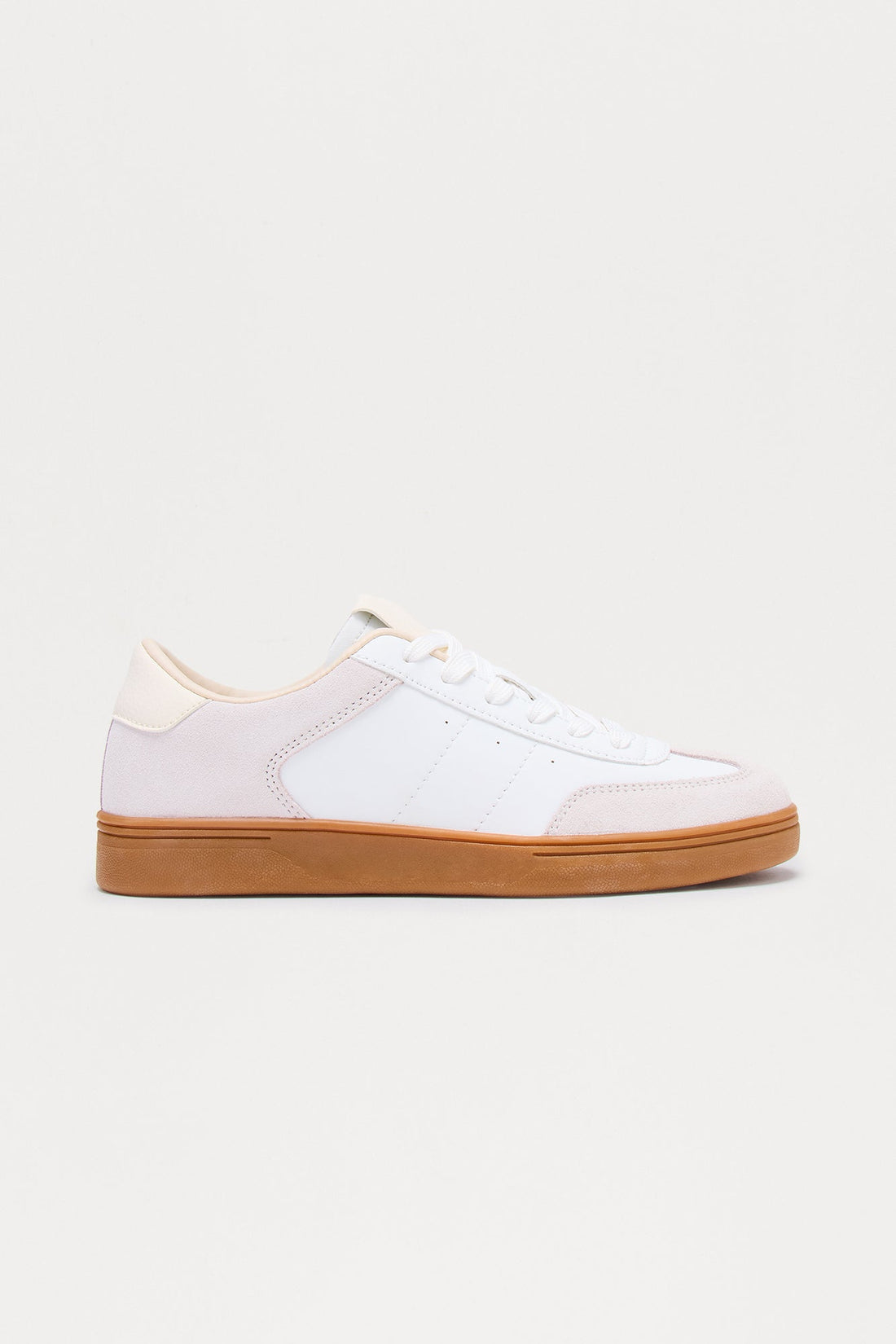 Chase Lace Up Sneakers - White