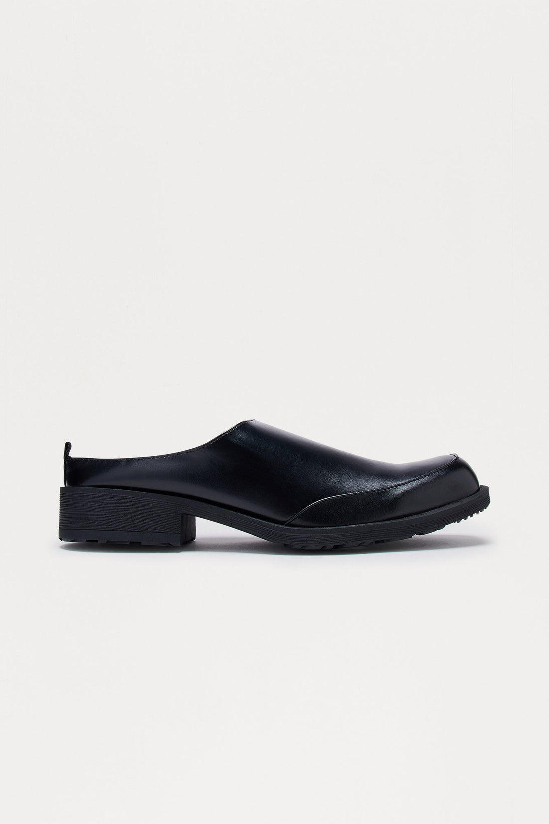 Casual Slip On Mule - Black